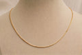 Colar Fio Veneziana em Ouro 18k