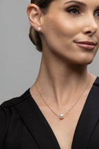 Conjunto Colar e Brinco Perola