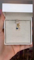 Pingente Menina Ouro 18k