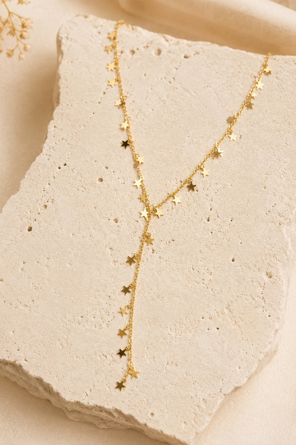 Colar Gravatinha Estrelas