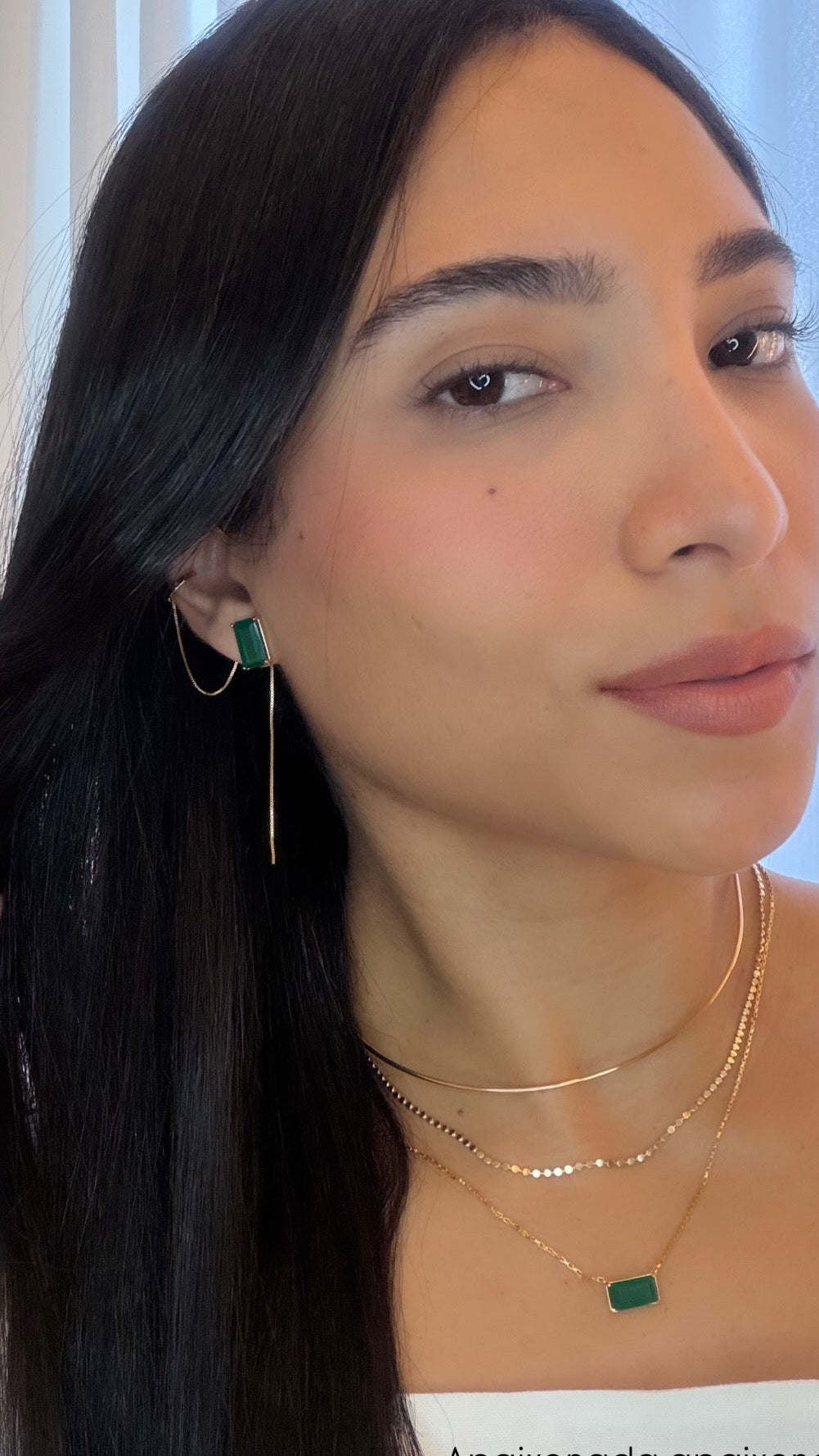 Colar Chapinha diamantada