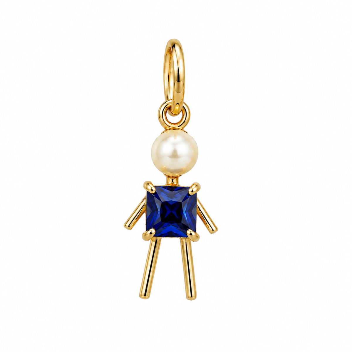 Pingente Menino Ouro 18k