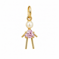 Pingente Menina Ouro 18k