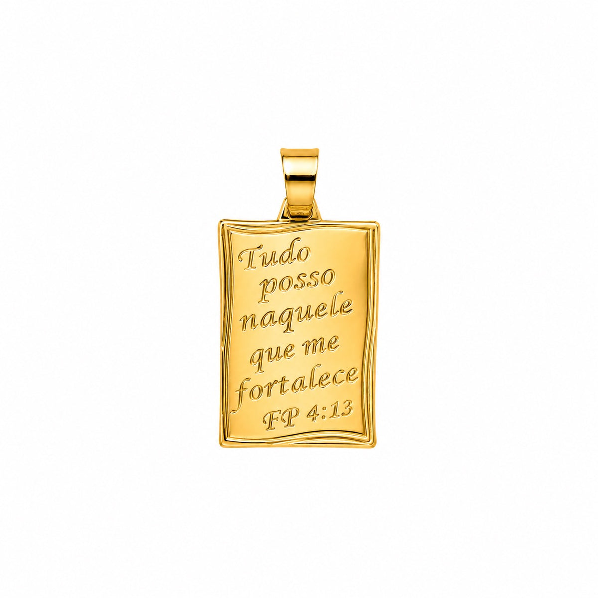 Pingente Placa Filipenses 4 13