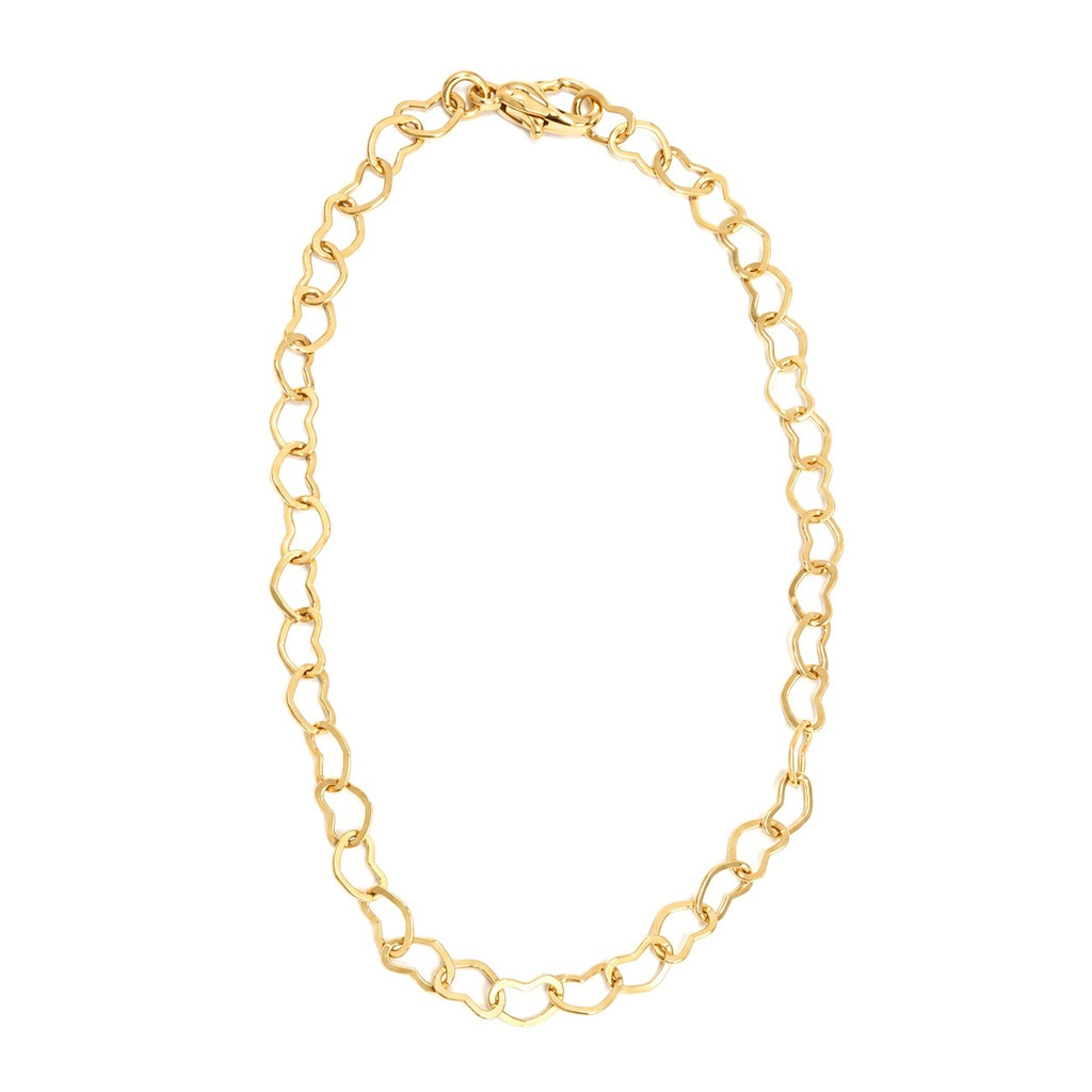 Pulseira Corrente Elo Coração